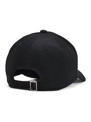 Negro - Gorra deportiva para jóvenes de Under Armour - Imagen 2 de 2