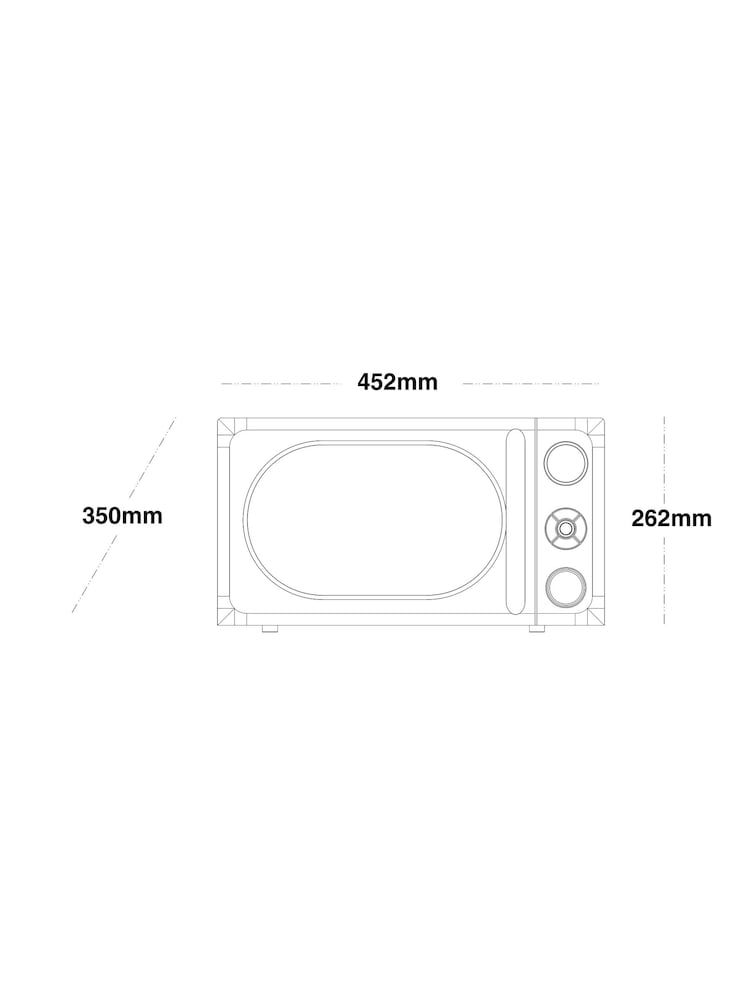 Grey Digital 800W 20L Microwave - Image 5 of 5 Grey Digital 800W 20L Microwave - Image 5 of 5