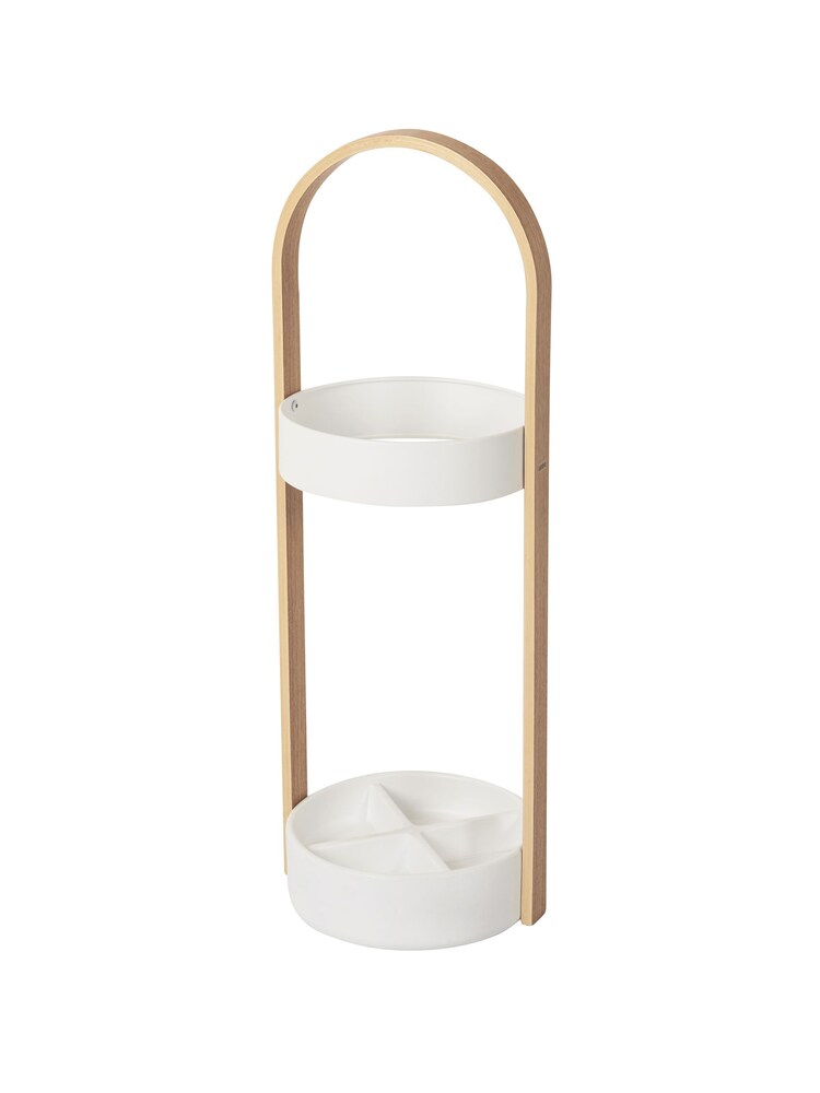 Umbra White Bellwood Umbrella Stand - Image 2 of 4
