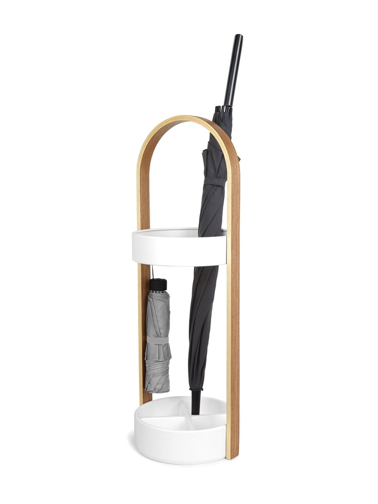 Umbra White Bellwood Umbrella Stand - Image 4 of 4