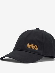 Barbour® International Norton Drill Sports 100% Cotton Black Cap - Image 3 of 7