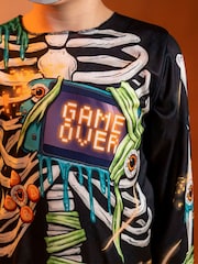 Vanilla Underground Black Skeleton Costumes Set 2 Piece - Image 3 of 6