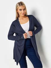 M&Co Blue Edge To Edge Black Cardigan - Image 1 of 5