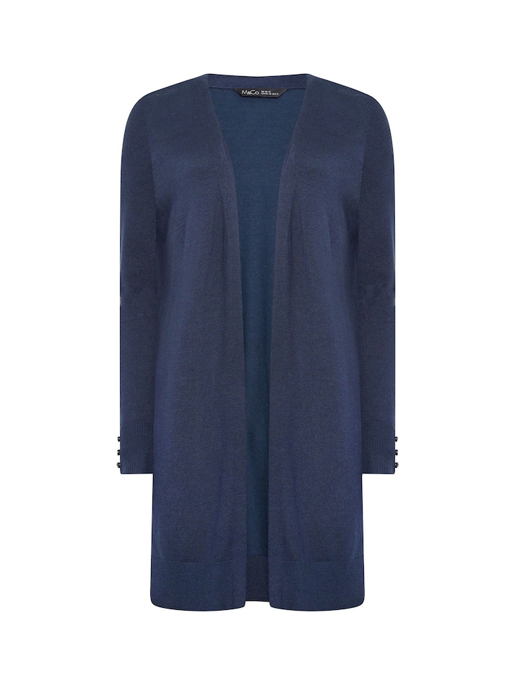 M&Co Blue Edge To Edge Black Cardigan - Image 5 of 5