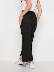 PixieGirl Petite Black Denim 100% Cotton Maxi Skirt - Image 4 of 4