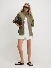 River Island Green Femme Utility Jacket - Image 1 of 4