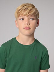 Polo Ralph Lauren Green Jersey Short Sleeve T-Shirt - Image 3 of 9