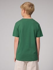 Polo Ralph Lauren Green Jersey Short Sleeve T-Shirt - Image 4 of 9