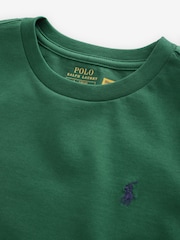 Polo Ralph Lauren Green Jersey Short Sleeve T-Shirt - Image 7 of 9