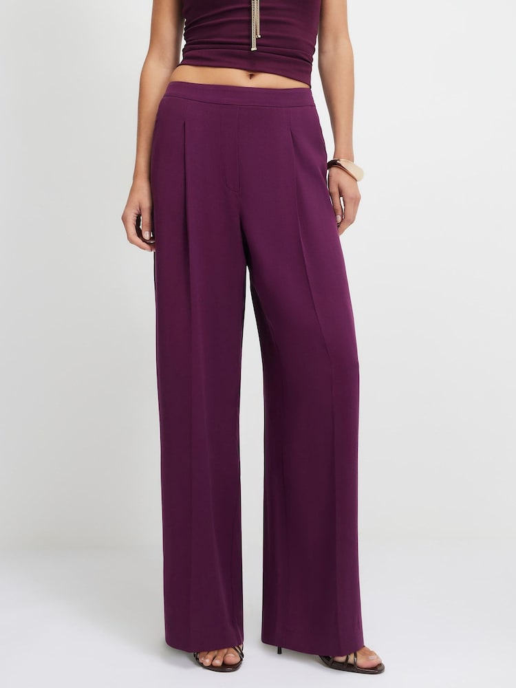 River Island Darted кең аяқты шалбары - 4суретінің 2 суреті River Island Darted кең аяқты шалбары - 4суретінің 2 суреті