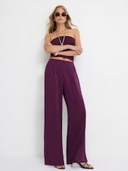 River Island Darted кең аяқты шалбары - 4суретінің 3 суреті