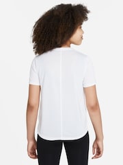 Nike White Dri-FIT One T-Shirt - Image 2 of 5