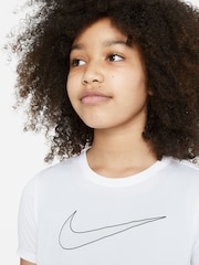 Nike White Dri-FIT One T-Shirt - Image 3 of 5
