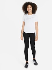 Nike White Dri-FIT One T-Shirt - Image 5 of 5