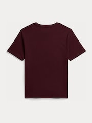 Polo Ralph Lauren Maroon Red Logo Jersey T-Shirt - Image 2 of 2