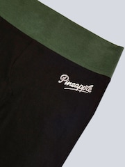 Negro/verde - Pantalones de punto bootcut con banda en contraste para mujer de Pineapple - Imagen 6 de 6
