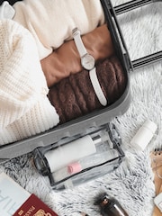 Flight Knight 45x36x20cm EasyJet Underseat 2 Wheel ABS Hard Case Cabin Carry On Hand Luggage - Image 6 of 8