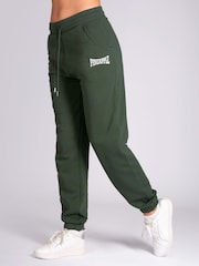 Pineapple Green Oversized Womens Pocket Cuffed Joggers - Image 1 of 8