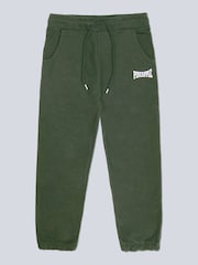 Pineapple Green Oversized Womens Pocket Cuffed Joggers - Image 8 of 8