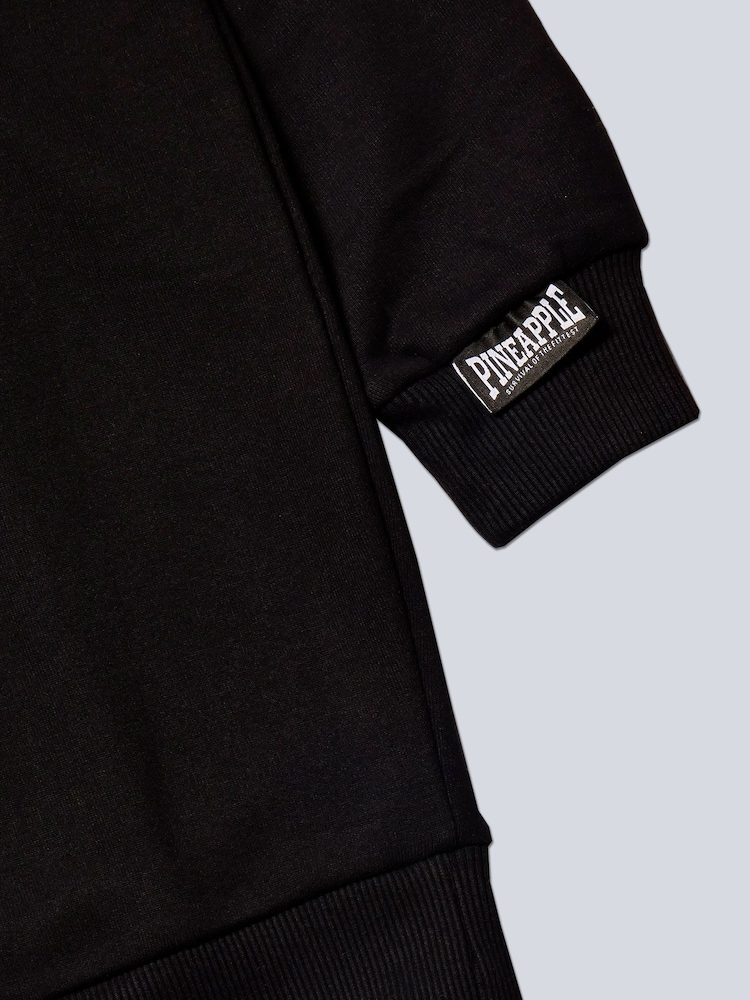 Pineapple Black Longline Womens Logo Sweatshirt - Image 7 of 7
