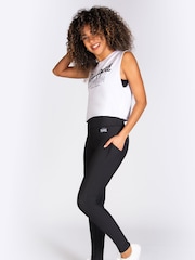 Pineapple White Womens 100% Cotton Sleeveless Vest - Image 3 of 6