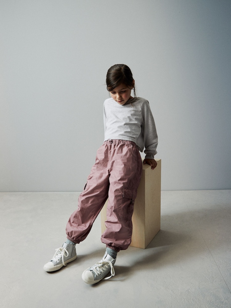 Grey Boxy Ruched Back Long Sleeve Cuffed T-Shirt (3-16yrs) - Image 2 of 7