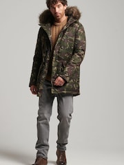 Superdry Grey Everest Parka Coat - Image 2 of 3