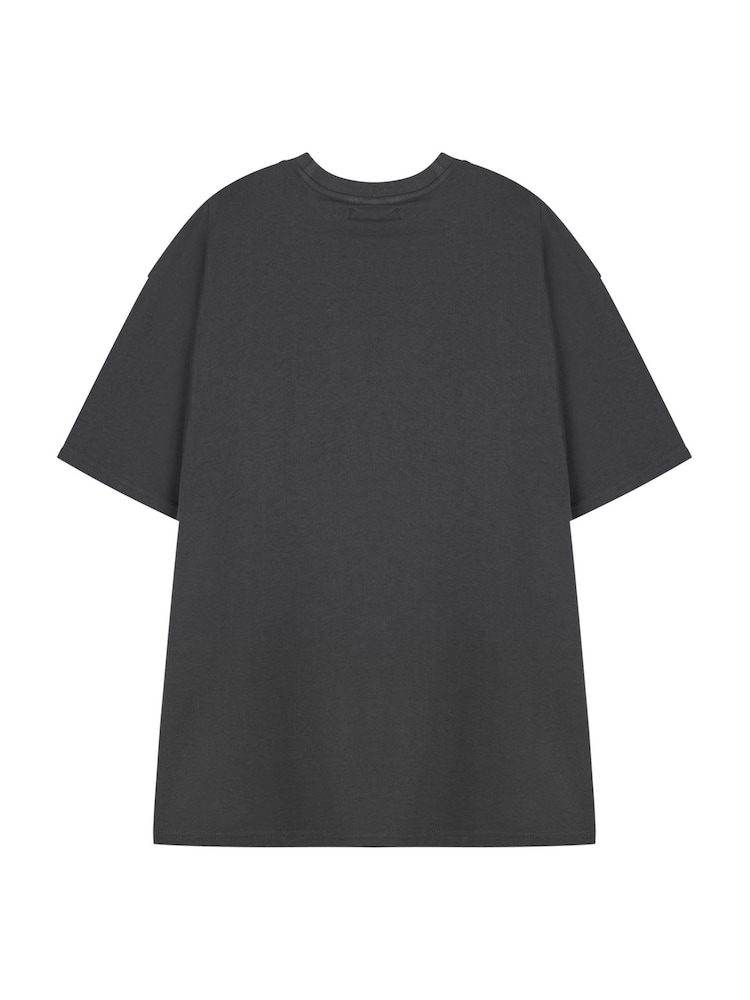 Vanilla Underground Grey The Simpsons Bart Halloween Short Sleeved T-Shirt - Image 2 of 6 Vanilla Underground Grey The Simpsons Bart Halloween Short Sleeved T-Shirt - Image 2 of 6