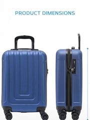 Flight Knight 55x35x20cm 8 Wheel ABS Hard Case Cabin Carry On Hand Luggage - Image 4 of 7