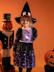 Vanilla Underground Purple Peppa Pig Witch Costume 2 Piece - Image 2 of 6