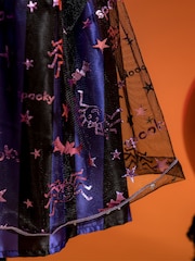 Vanilla Underground Purple Peppa Pig Witch Costume 2 Piece - Image 4 of 6