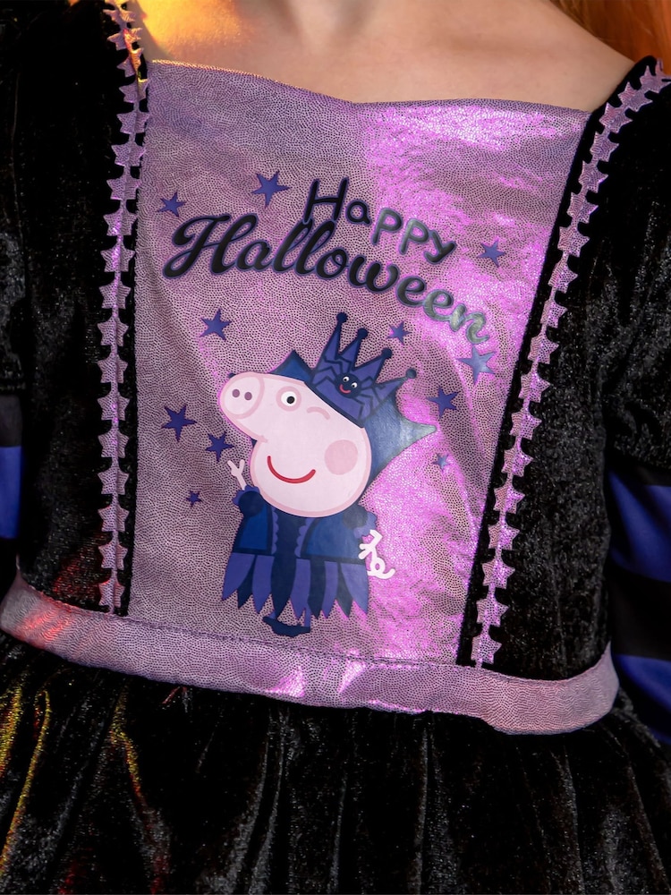 Vanilla Underground Purple Peppa Pig Witch Costume 2 Piece - Image 6 of 6 Vanilla Underground Purple Peppa Pig Witch Costume 2 Piece - Image 6 of 6