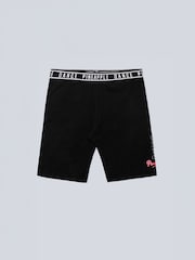 Pineapple Black Dance Girls Cycling Shorts - Image 5 of 5