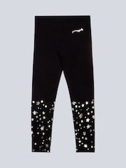 Leggings para niña con estampado de estrellas dispersas - Imagen 6 de 7
