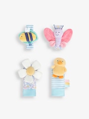 JoJo Maman Bébé Down by the River Wrist and Ankle Rattle Set - Image 2 of 6
