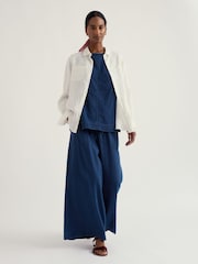 Seasalt Cornwall White Hazel Branch Shirt - Image 3 of 5