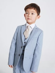 MOSS Blue Boys Flannel Jacket - Image 2 of 3