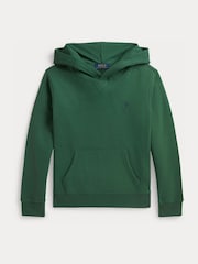 Polo Ralph Lauren Green Logo Jersey Hoodie - Image 1 of 3