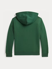 Polo Ralph Lauren Green Logo Jersey Hoodie - Image 3 of 3
