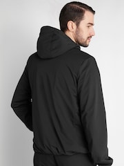 Calvin Klein Golf Black Ultron Waterproof Hooded Jacket - Image 3 of 7