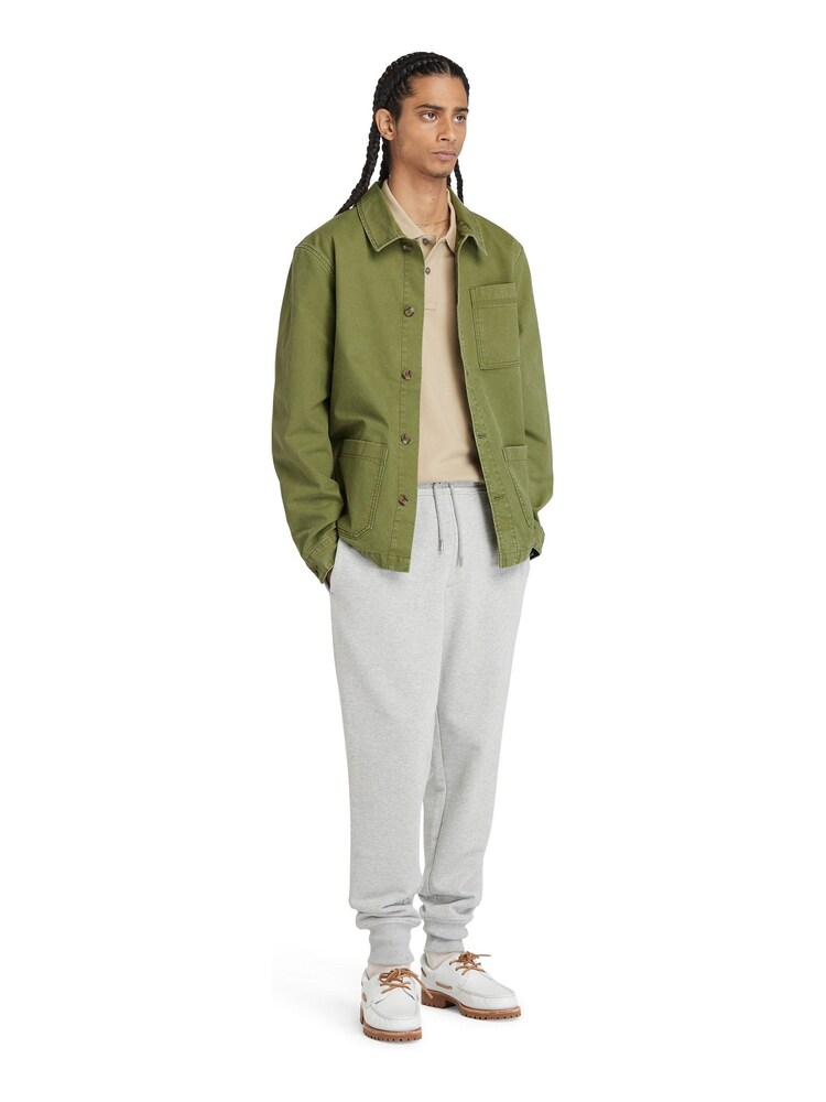 Timberland Green 100% Cotton Kempshire Washed Canvas Chore Jacket - Image 3 of 4