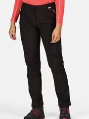 Regatta Womens Highton Black Overtrousers - Image 1 of 9