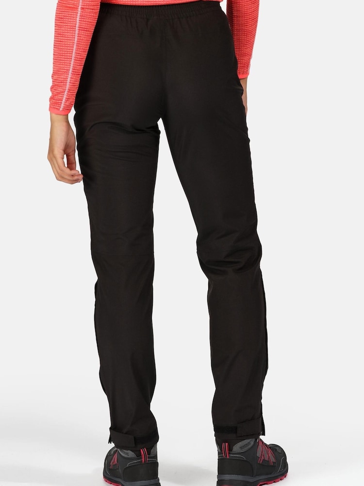 Regatta Womens Highton Black Overtrousers - Image 2 of 9