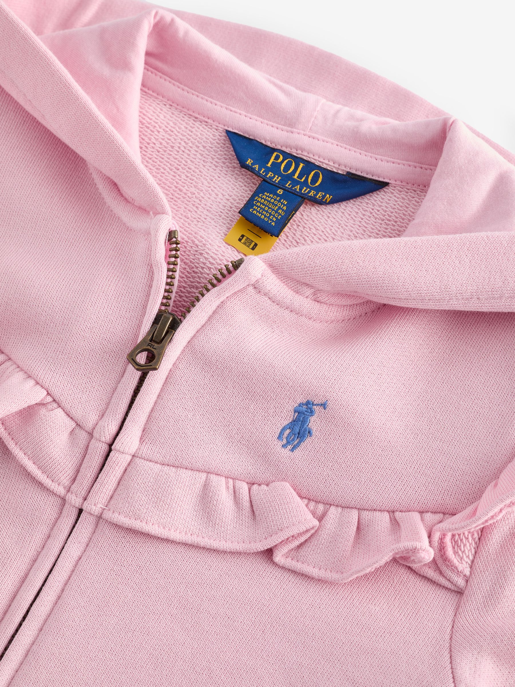 Polo Ralph Lauren check zip hoodie y2k