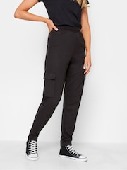 Long Tall Sally Black Cargo Cuffed Joggers - Image 2 of 5
