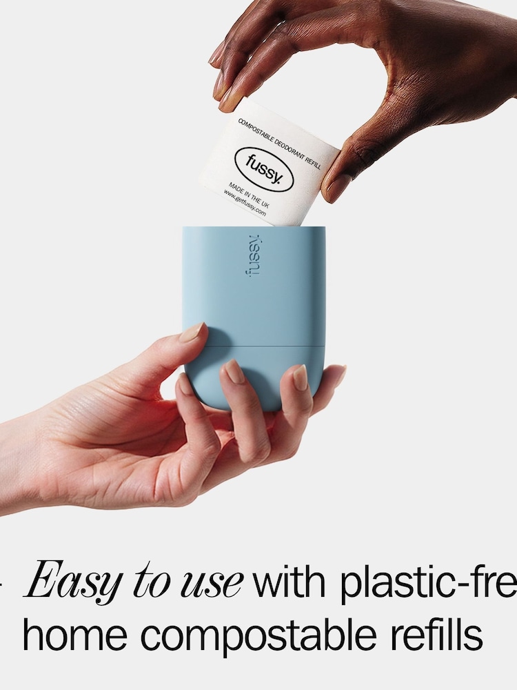 Fussy Refillable Natural Deodorant Cloud Nine 40g - Image 2 of 5 Fussy Refillable Natural Deodorant Cloud Nine 40g - Image 2 of 5