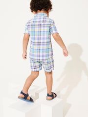 Navy Standard Fit (F) Corkbed Comfort Sandals - Image 2 of 4