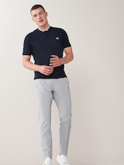 Fred Perry Bomber Collar Polo Shirt - Image 3 of 7