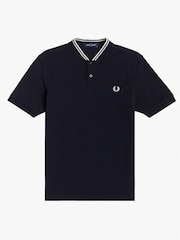 Fred Perry Bomber Collar Polo Shirt - Image 5 of 7