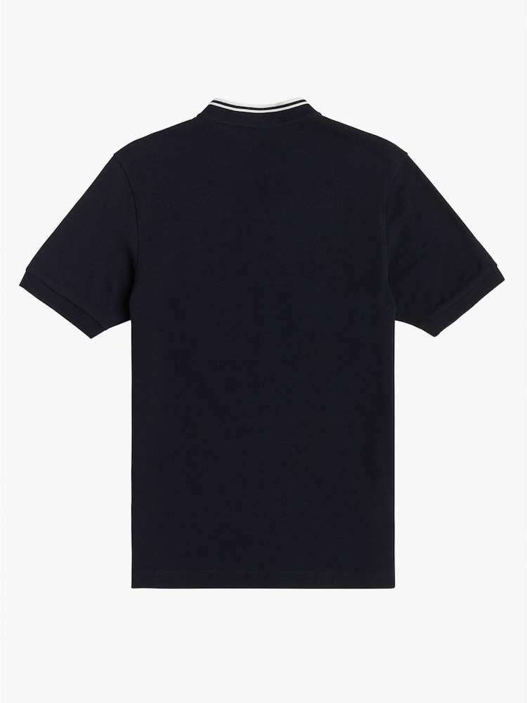 Fred Perry Bomber Collar Polo Shirt - Image 6 of 7